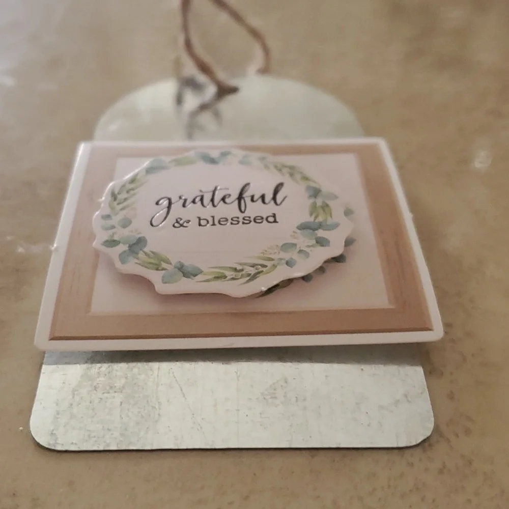 **SALE**Grateful & Blessed Mini Sign